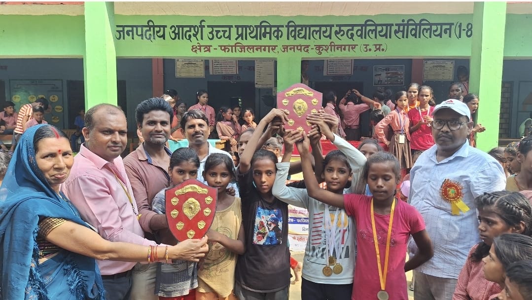 न्यायपंचायत स्तरीय वार्षिक खेलकूद प्रतियोगिता में रुदवालिया बना ओवर आल चैम्पियन