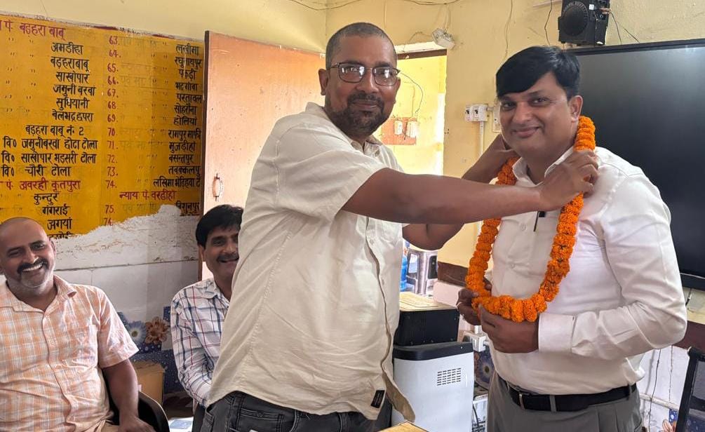 शिक्षकों की समस्याओं का त्वरित निदान प्राथमिकता : डा. प्रभातचंद 👉 शिक्षक संगठनों के पदाधिकारियों ने किया स्वागत