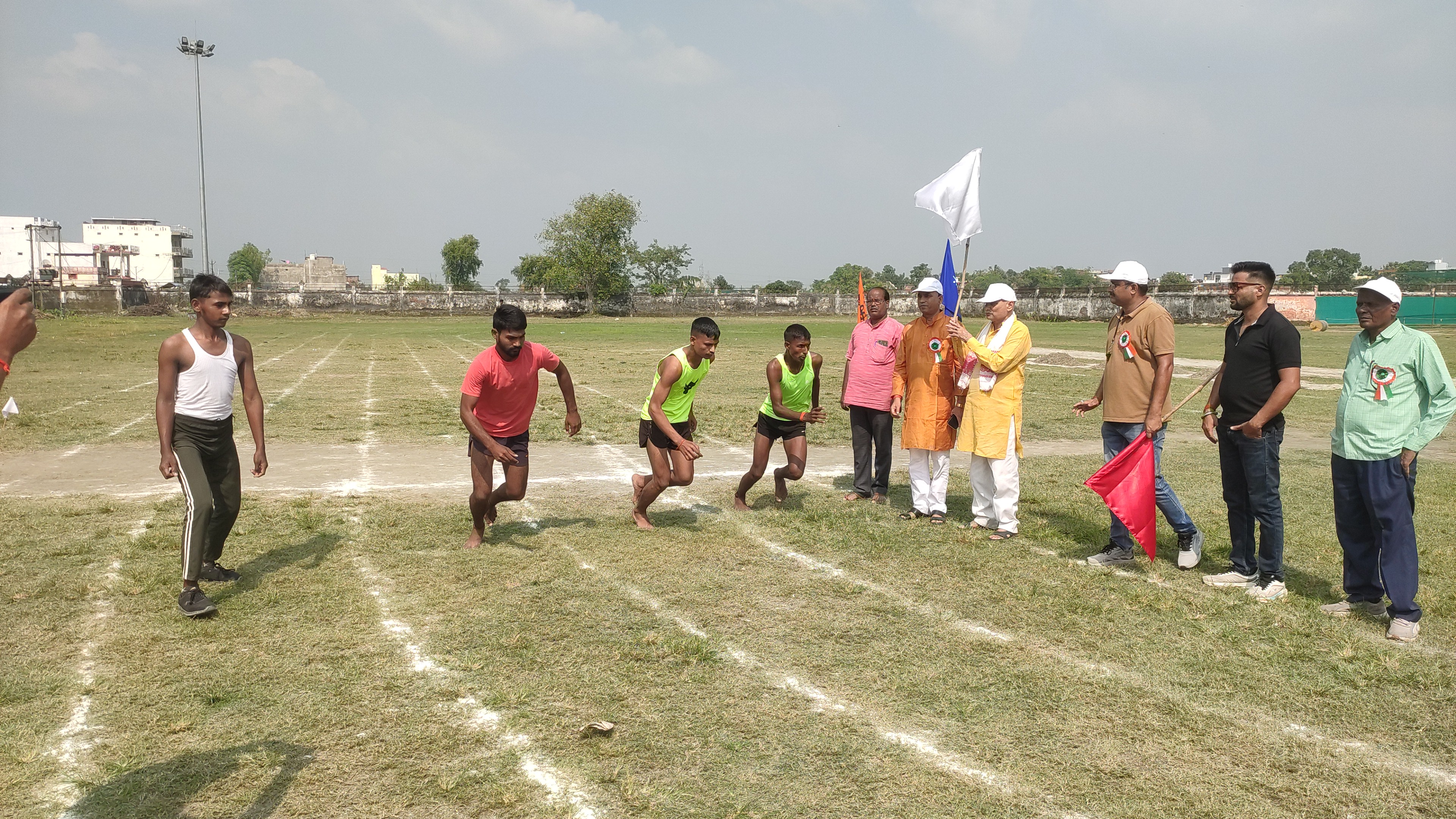 तहसील स्तरीय माध्यमिक बाल क्रीड़ा प्रतियोगिता में पहले दिन बुद्ध इंटरमीडिएट कालेज के खिलाड़ियों का रहा दबदबा
